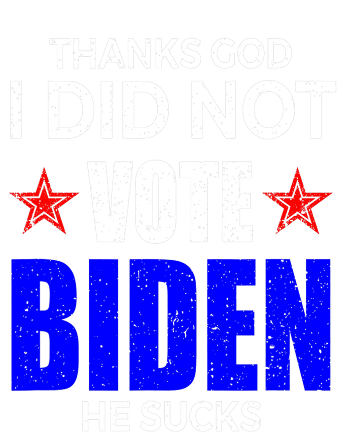 Thanks God I Did Not Vote Biden He Sucks Impeach 46 Premium T-Shirt