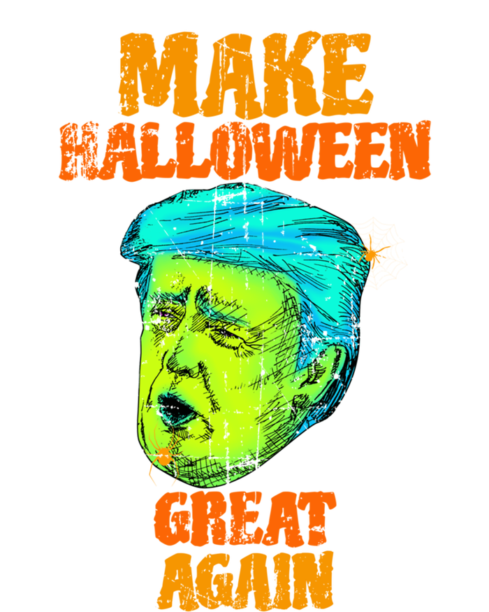 Make Halloween Great Again Cool Gift Funny Trump Halloween Costume Cool Gift Striped Beanie with Solid Band