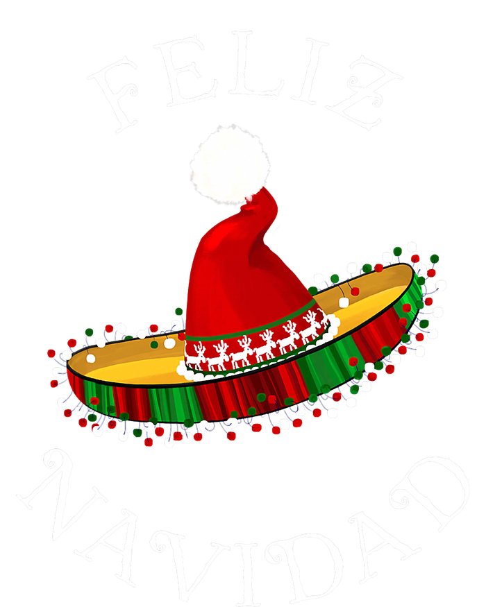 Feliz Navidad' Santa Hat Sombrero Funny Christmas in Mexico Toddler Hoodie