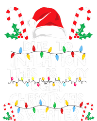 Funny Due to Inflation Ugly Christmas Sweaters Sustainable Knit Beanie