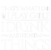 Golf Funny I Play Golf I Drink Full-Length Apron With Pockets