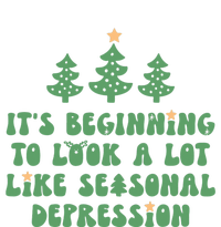 It's Beginning To Look A Lot Like Seasonal Depression Xmas Cooling Performance Crew T-Shirt