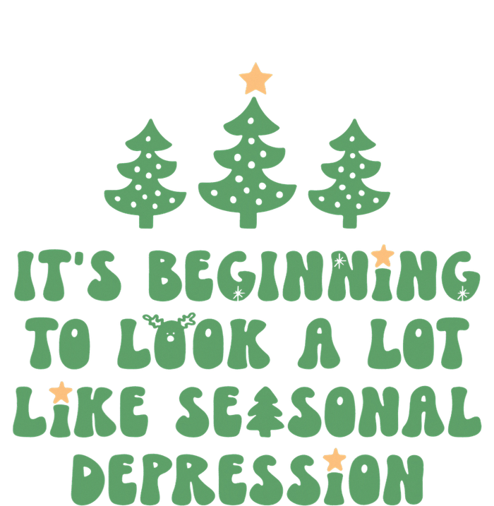 It's Beginning To Look A Lot Like Seasonal Depression Xmas Cooling Performance Crew T-Shirt