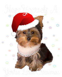 Have Yourself A Yorkie Little Christmas Great Gift Sustainable Beanie