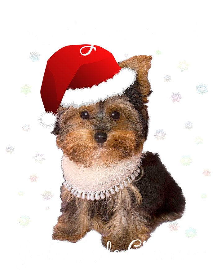 Have Yourself A Yorkie Little Christmas Great Gift Sustainable Beanie