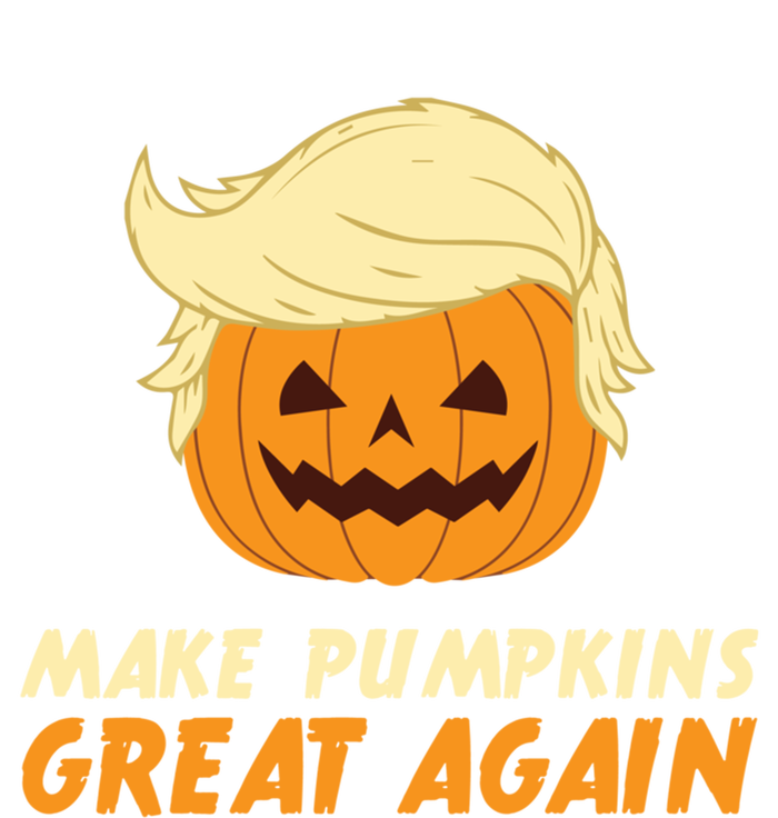 Make Pumpkins Great Again Play Anti Trump Slogan Halloween Gift Poster