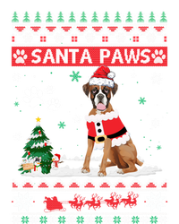 Santa Paws Boxer Merry Christmas Dog Funny Xmas Cool Gift Tall Sweatshirt