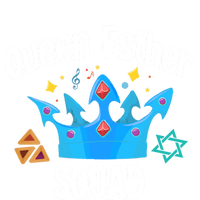 Queen Esther Squad Gift Funny Jewish Gift Purim Happy Costume Gift Women's Long Sleeve Flannel Pajama Set 