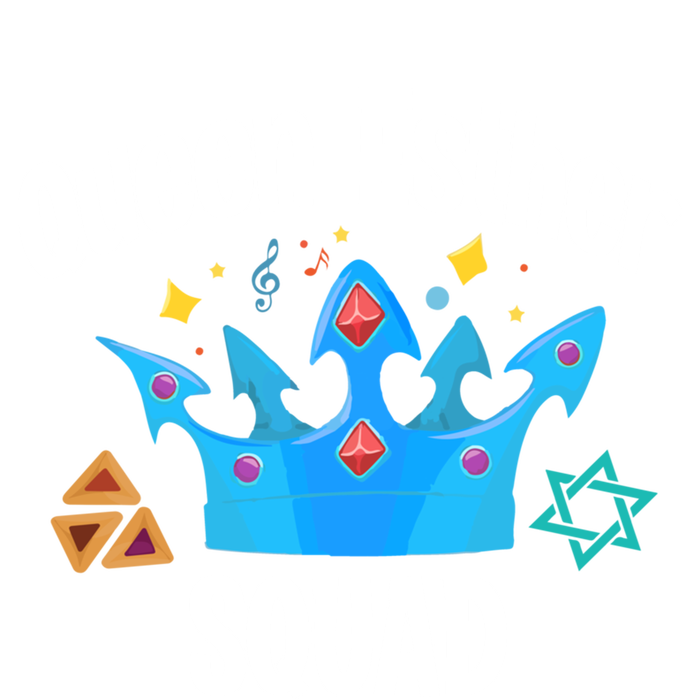 Queen Esther Squad Gift Funny Jewish Gift Purim Happy Costume Gift Women's Long Sleeve Flannel Pajama Set 