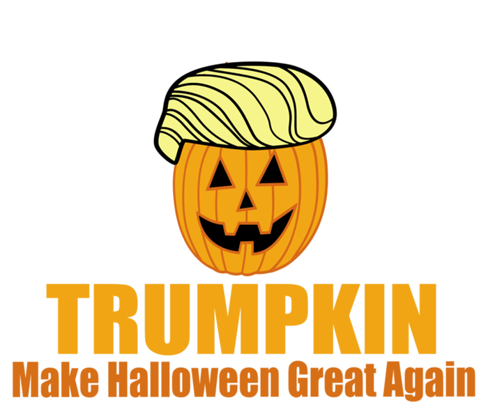 Trumpkin Gift Make Halloween Great Again Gift Funny Trump Maga Gift Women's Tri-Blend 3/4-Sleeve Raglan Shirt