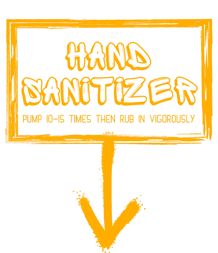 Hand Sanitizer Funny Adult Humor Xmas Gag Tie-Dye T-Shirt