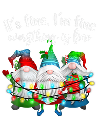 It's Fine I'm Fine Everything Is Fine Gnome Christmas Light T-Shirt