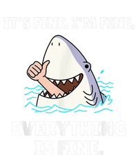 Funny Shark Attack It’s Fine I’m Fine Everything Is Fine Button