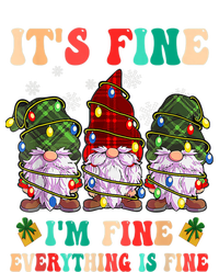 It's Fine I'm Fine Everything Is Fine Christmas Lights Gnome T-Shirt