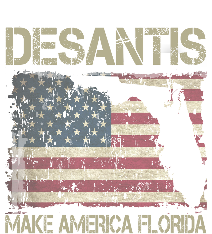 Make America Florida DeSantis 2024 Election Vintage Us Flag Mousepad