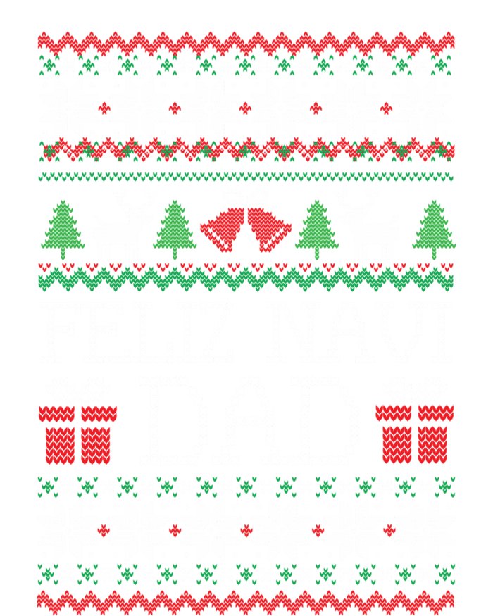 Feliz Navi Dad Funny Christmas Ugly Sweater Classic T-Shirt