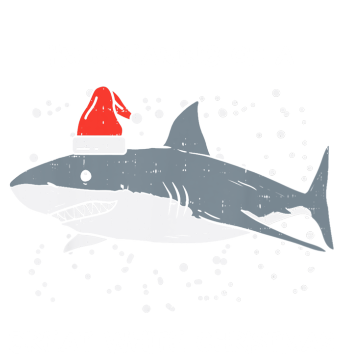 Christmas Shark Santa Hat Xmas Santa Jaws Funny Shark Pun Gift Kids Sweatshirt