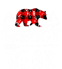 Granny Bear Cute Gift Grandma Christmas Red Buffalo Plaid Xmas Gift Long Sleeve Shirt