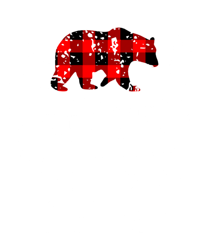 Granny Bear Cute Gift Grandma Christmas Red Buffalo Plaid Xmas Gift Long Sleeve Shirt