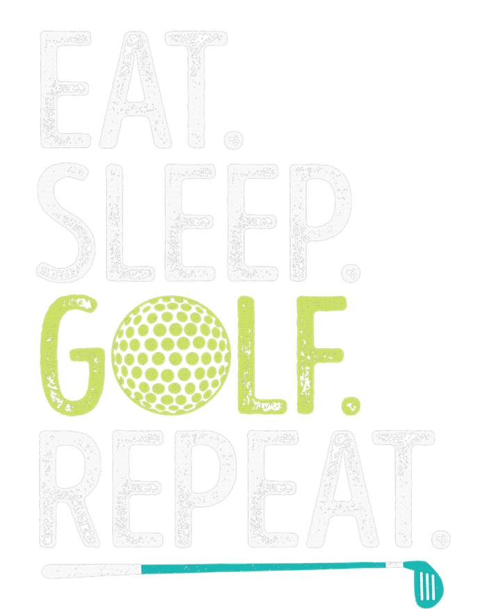 Eat Sleep Golf Repeat Player Pro Golfer Golfing Legend Golf Sustainable Bucket Hat