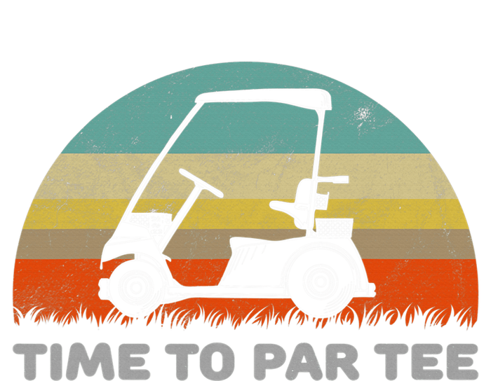 Time To Par Tee Golf Cart Retro Golfing Sports Golfer Gift T-Shirt