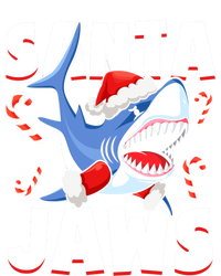 Santa Jaws Funny Christmas Shark Gift Cool Gift Bumper Sticker