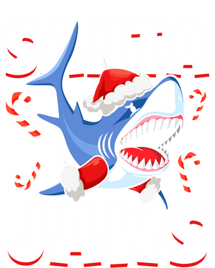 Santa Jaws Funny Christmas Shark Gift Cool Gift Bumper Sticker