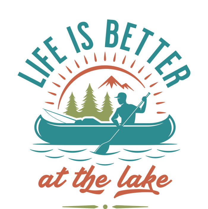 Life Is Better At The Lake Cooling Performance Crew T-Shirt