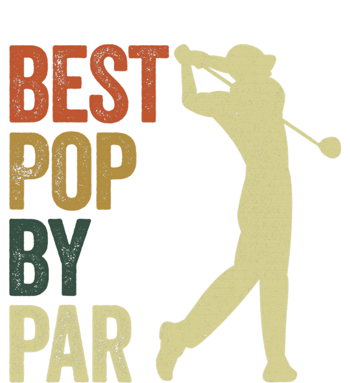 Vintage Best Pops By Par Disc Golf Golfer Fathers Day T-Shirt