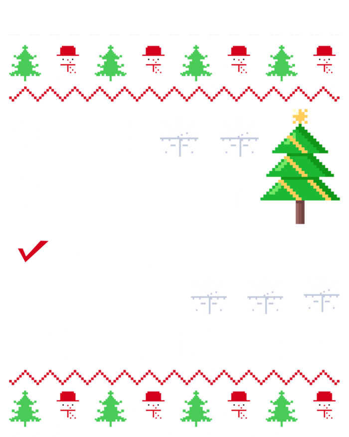 Christmas List Nice Naughty Innocent Until Proven Guilty Great Gift Poster