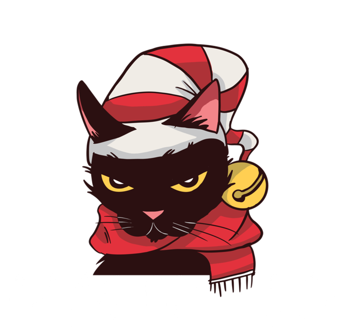 Funny Festive Af Christmas Cat Feline Meowy Ugly Xmas Humor Gift T-Shirt