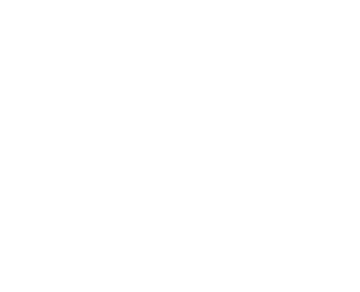 Joyful Merry And Blessed Cute Christmas Gift Gift Funny Gift Kids Tie-Dye T-Shirt