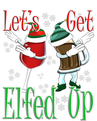 Let's Get Ed Up Christmas Dabbing Wine Beer Ing Gift Mousepad