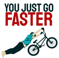 You Just Go Faster Women's V-Neck T-Shirt