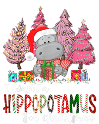 I Want A Hippopotamus For Christmas Xmas Hippo for   Dry Zone Grid Polo