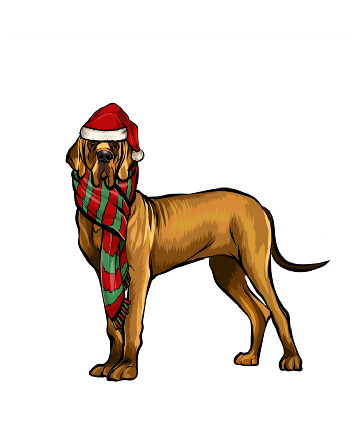 Santa Hat Xmas Brown Great Dane Ugly Christmas Gift Coaster