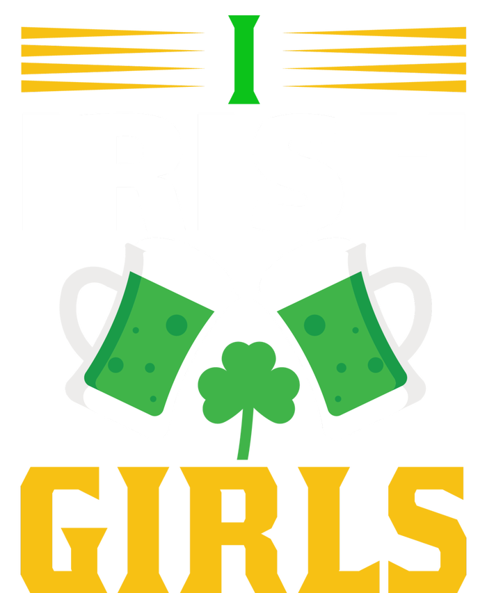 I Irish Girls Women's Perfect Tri Rocker Tank