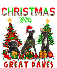 Xmas Better With Great Danes Santa Reindeer Elf Great Danes Gift Kids Sweatshirt