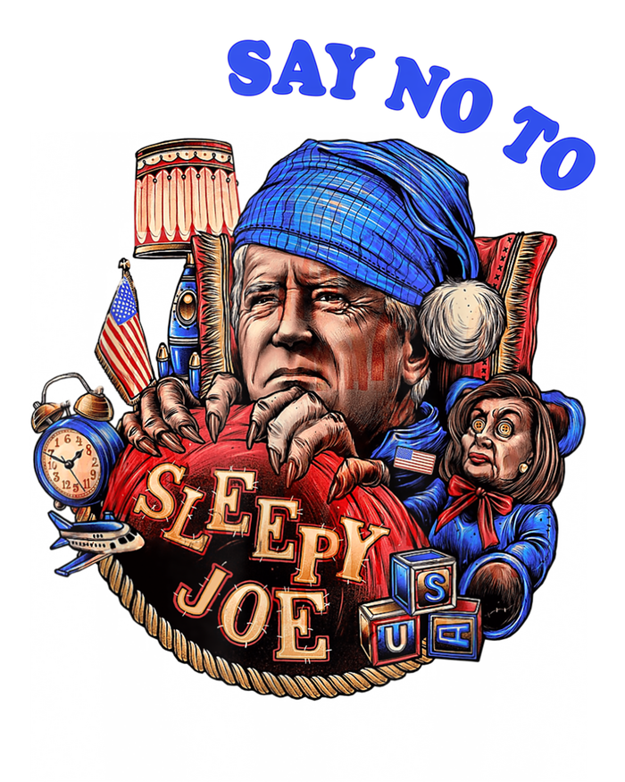 Say No To Sleep Joe, Funny AntiBiden T-Shirt