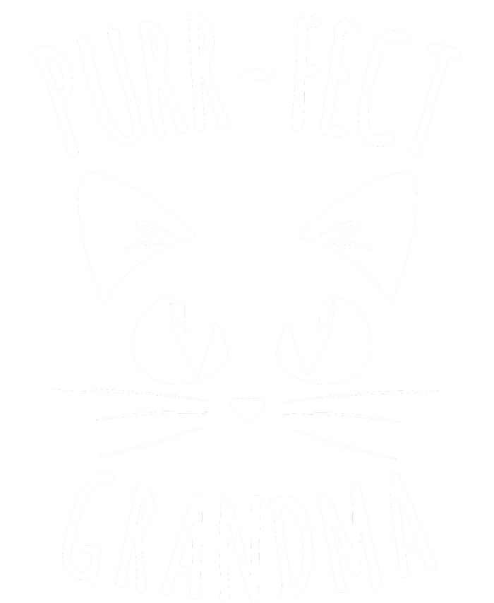 PURRFECT Grandma Fur Mom Cute Cat Lover Animal Gift Hoodie