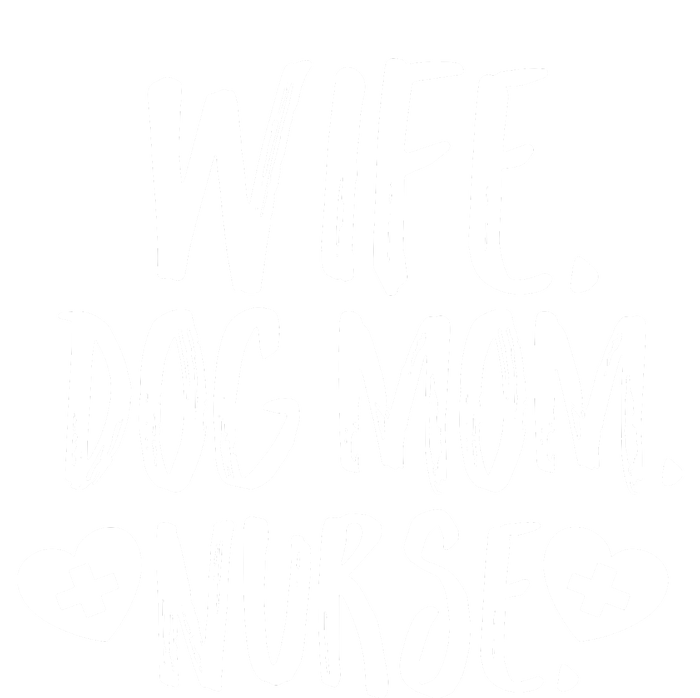 Wife Dog Mom Nurse Shirt Owner Lover Mother's Day Gift Son V-Neck T-Shirt