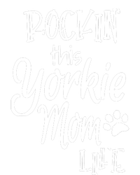 Yorkie Dog Owner Gifts Rockin This Life Yorkie Mom Kids Hoodie