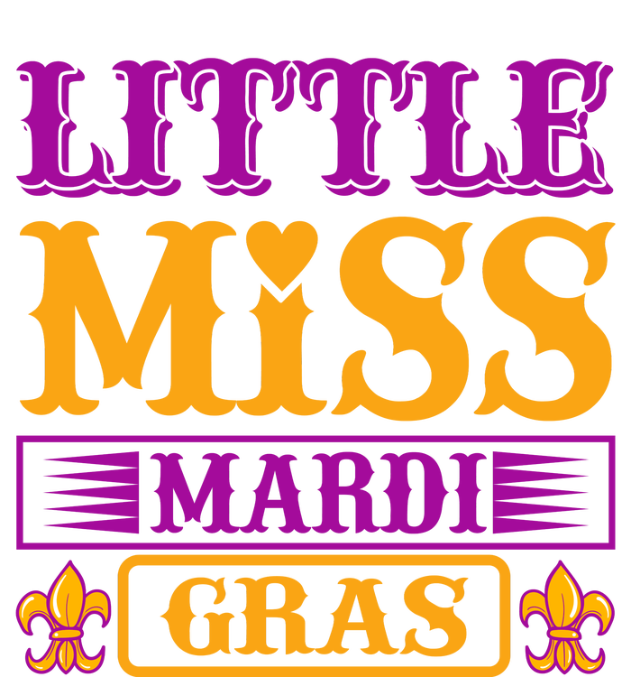 Little Miss Mardi Gras Softstyle Adult Sport Polo