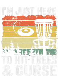 Disc Golf Frisbee I'm Just Here To Hit Trees And Curse Baby Bodysuit