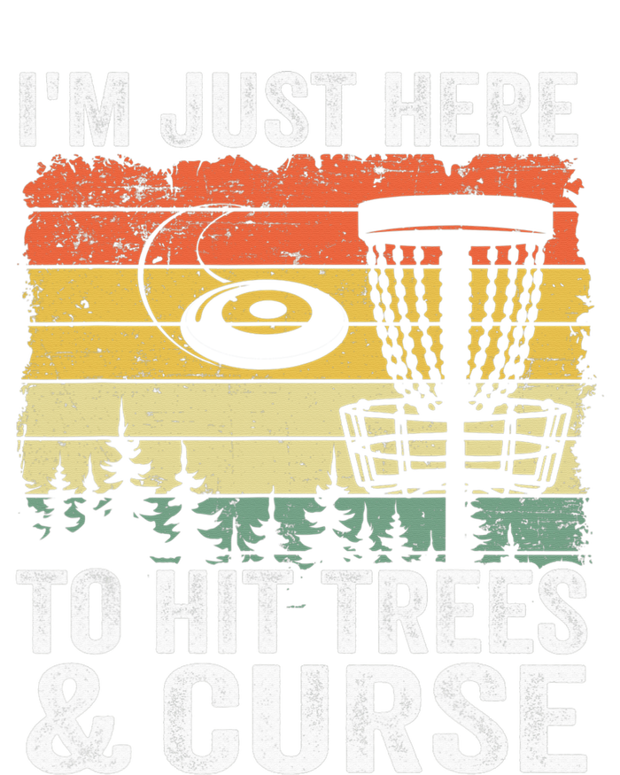 Disc Golf Frisbee I'm Just Here To Hit Trees And Curse Baby Bodysuit