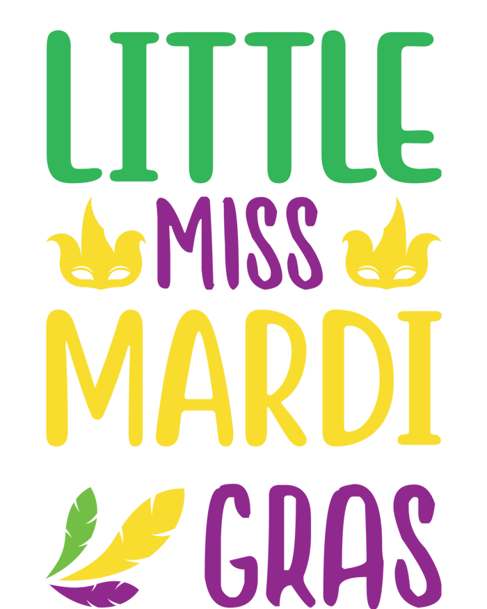 Little Miss Mardi Gras Cooling Performance Long Sleeve Crew