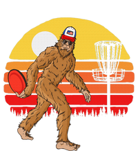 Bigfoot Disc Golf Cryptid Sasquatch Disc Golfer Women's T-Shirt