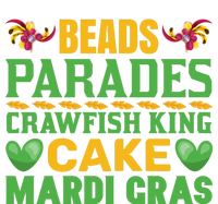 Beads Parades Crawfish King Cake Mardi Gras Tie Dye Hoodie