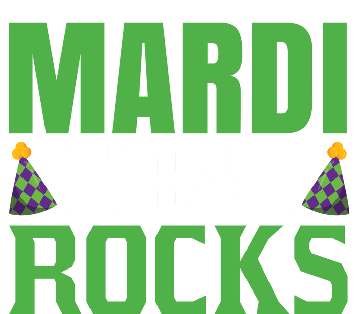 Mardi Gras Rocks Sustainable Bucket Hat