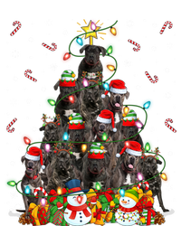 Cane Corso Dog Xmas Lighting Tree Santa Cane Corso Christmas Gift Valucap Bio-Washed Visor